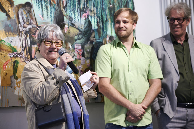 Eröffnungsrede von Karin Merchel vom Kunstverein Bad Nauheim.