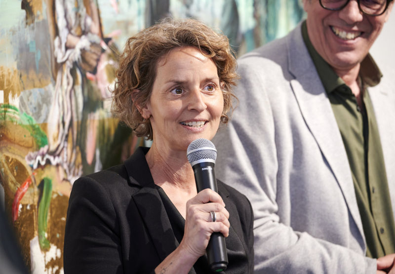 Begrüßung durch ESNZ-Inhaberin Katja Weigand.