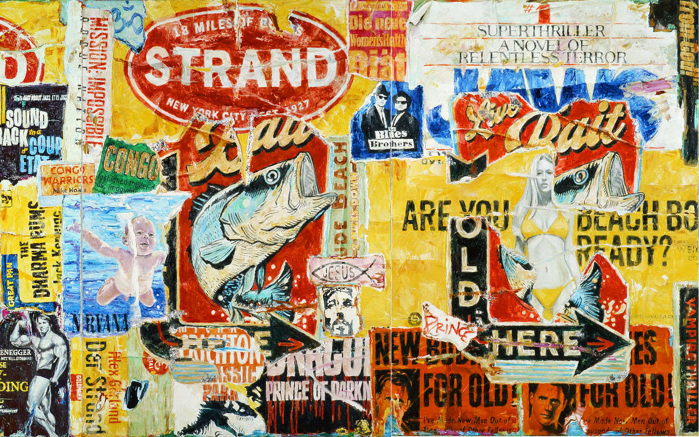 Strand Mauer - Titel