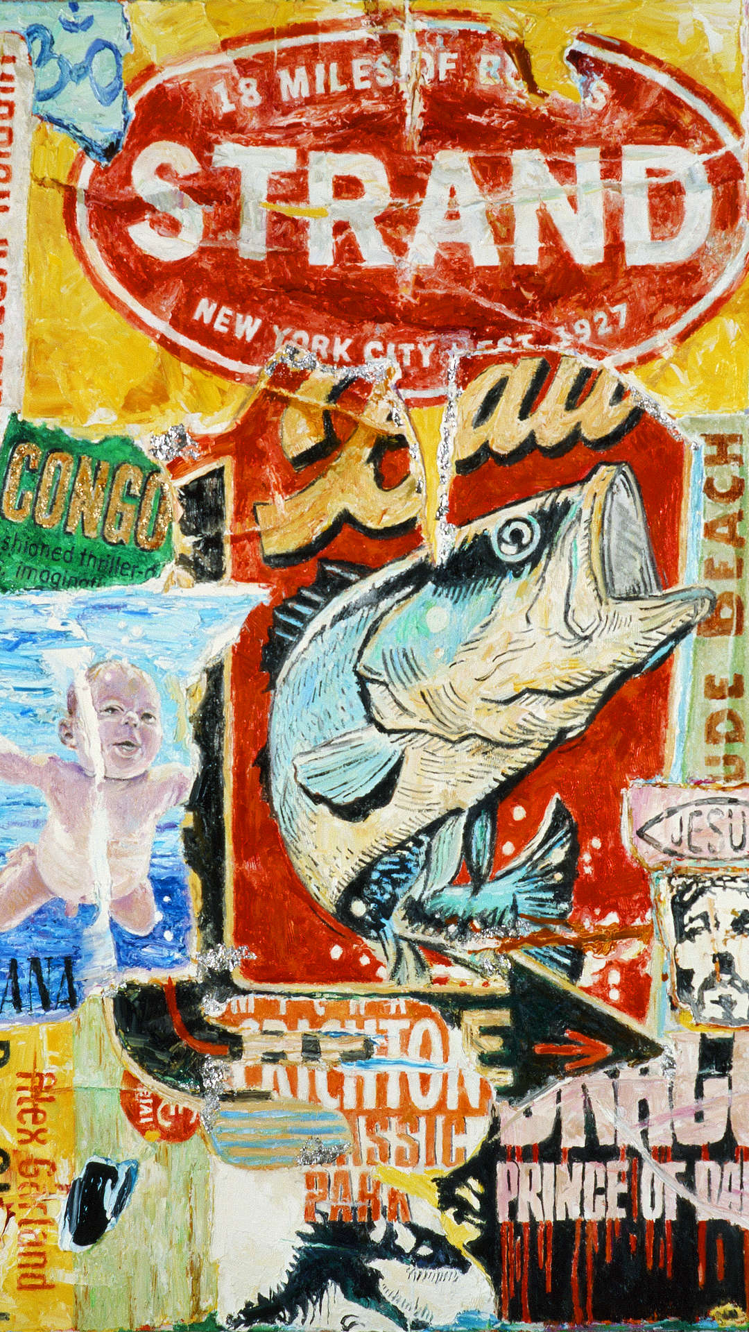 Strand Mauer - Titel